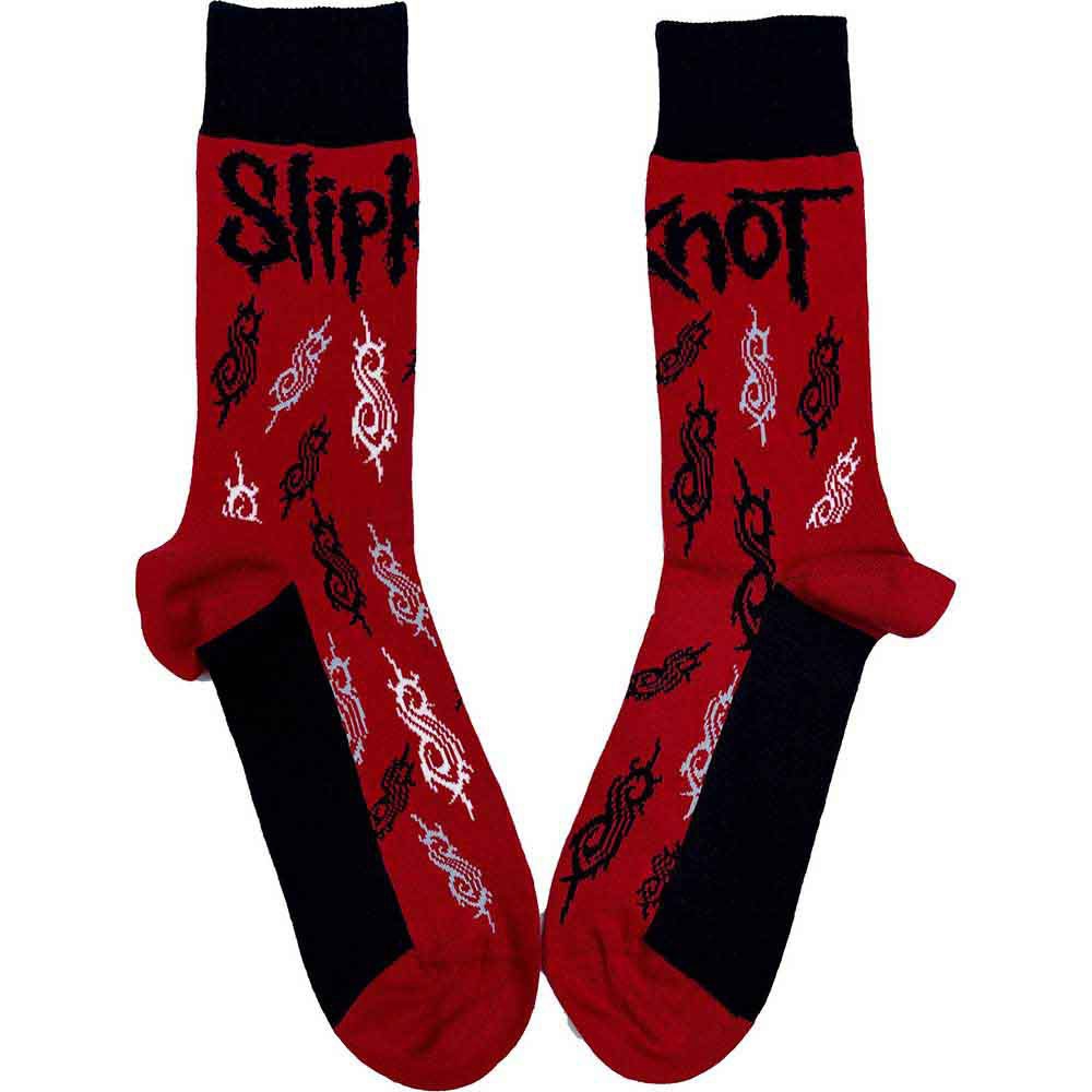 Slipknot - Tribal S Knöchelsocken - Rot